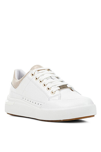 Geox White Women's Sneaker D36Qfa