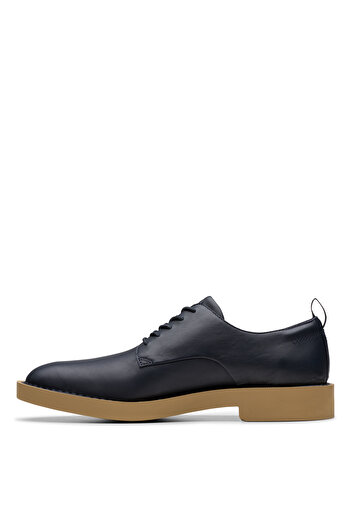 CLARKS Deri Lacivert Erkek Günlük Ayakkabı Martock Lace