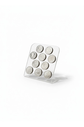 Trend Pleksi L Capsule Coffee Stand (Nespresso & Jacobs Capsule Compatible 10 Capacity Transparent)