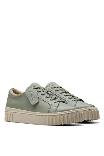 CLARKS Yeşil Kadın Sneaker 26181208