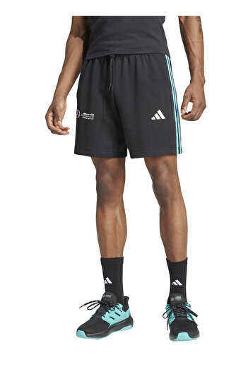 adidas Mercedes Amg Petronas Formula One Team Dna Men's Black Shorts (Jv5429)