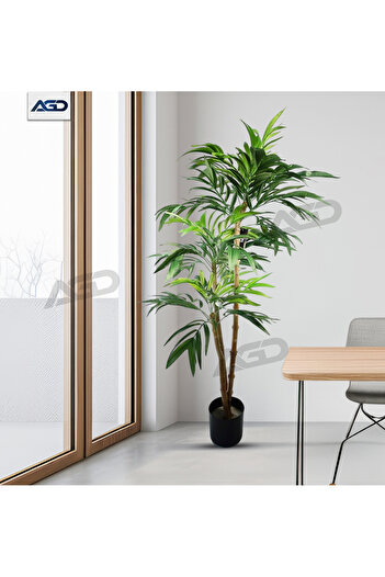 AGD 120cm Artificial Olive Tree Plants, Realistic Plants for Indoor Decoration, Green