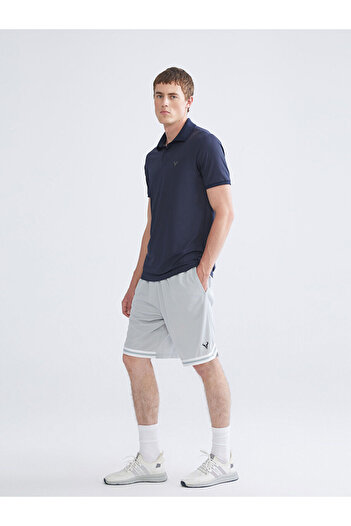 LC Waikiki Gray Comfortable Fit Men's Sports Shorts