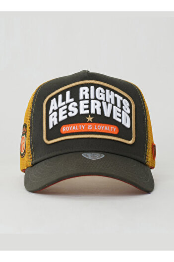 RustandRich RR04019_R11 Trucker Şapka-Urban Col Haki Unisex Şapka