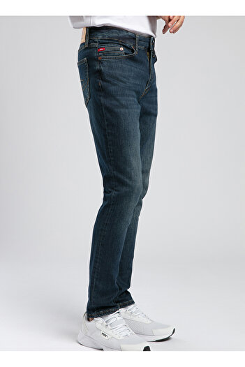 Lee Cooper Yüksek Bel Slim Fit Erkek Denim Pantolon 252 LCM 121032 JACK CHRIS STONE