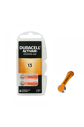 Duracell Hearing aid battery ZA 13, 60 pcs.