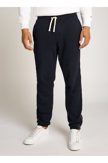 Tommy Hilfiger Erkek Dokuma Kumaş  Normal Bel  Düz Model Mavi Eşofman Altı MW0MW37477-DW5