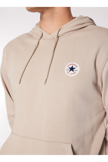Converse CORE CHUCK PATCH HOODIE FT PAPYRUS Bej Lastikli Bel Regular Fit Düz Kadın Eşofman Altı