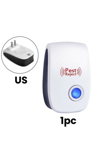 Choice US 1PC Ultrasonic Pest Repeller Insect Bug Repeller Long Range Pest & Insect Deterrent Multi-Functio