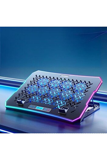 fun zone Portable Notebook Radiator Holder 2 Ultra Quiet Fans Height Adjustable Laptop Cooling Pad