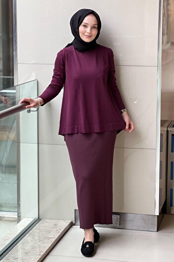 Nuss Mercerized Pencil Skirt