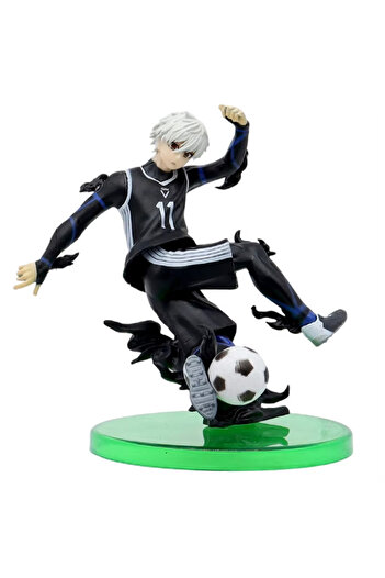 Miniso 1 pcs The PVC figurine model of the action character of the weapon forward Makoto Nagi in Blue Priso