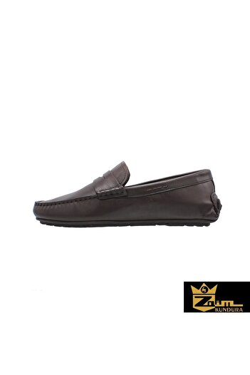 Zaim Kundura Men's Brown Genuine Leather Shoes 342890905-1