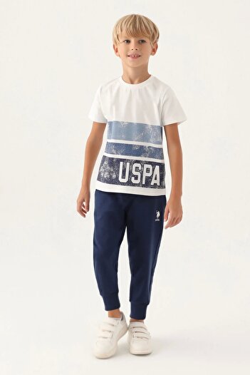 U.S. Polo Assn. Σετ κοντομάνικης πιτζάμας σερβιτόρος για αγόρια σερβιτόρου 1722