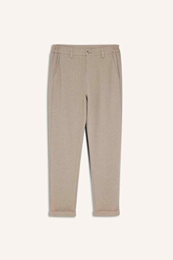 DeFacto Jogger Fit Short Leg Combed Cotton Trousers F0407Ax25Au