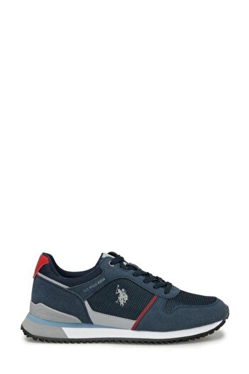 U.S. Polo Assn. U.S. POLO ASSN TIZIAN 4FX TMAVĚ MODRÉ PŘÍJEMNÉ ANATOMICKÉ SPORTOVNÍ BOTY PRO VOLNÝ ČAS