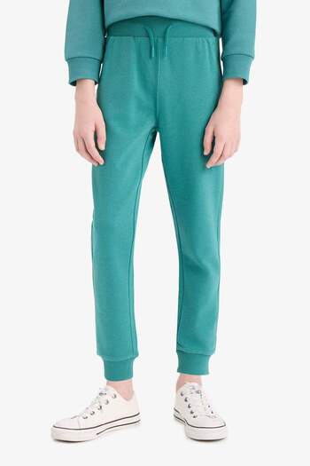 DeFacto Erkek Çocuk Beli Lastikli Okul Jogger Eşofman Altı K8852A625AU