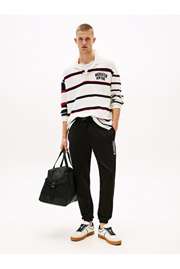 Tommy Hilfiger Erkek Siyah Eşofman Altı