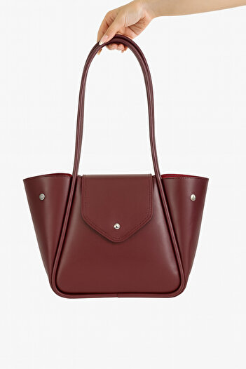 yako Nora Leather Look Shoulder Bag-For Office, School and Daily Use