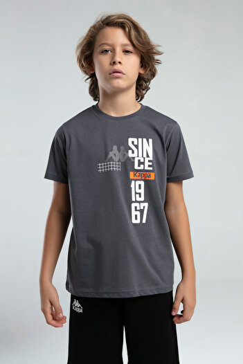 Kappa Boy's Gray T-Shirt
