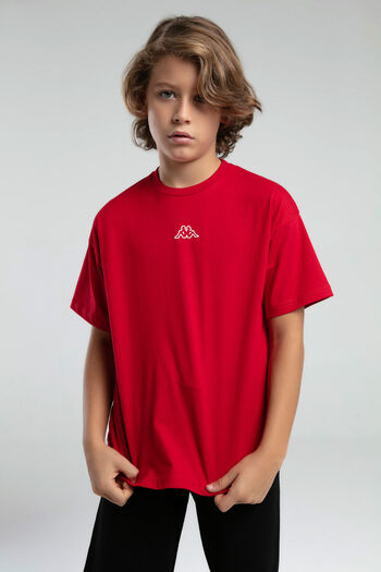 Kappa Boy's Red T-Shirt