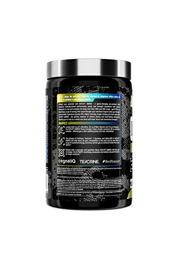 Nutrex Research Outlift Amped, Explosive Energy, Pre-Workout, Blueberry Lemonade, 22 Servings
