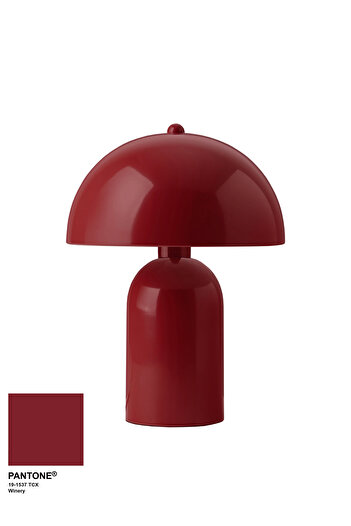 HOMİNG Homing Roma Retro Wine Red Table Lamp 241881