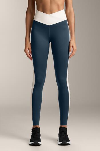 Oysho Perfect-adapt high-rise 65cm ankle-length leggings with V-cut waist