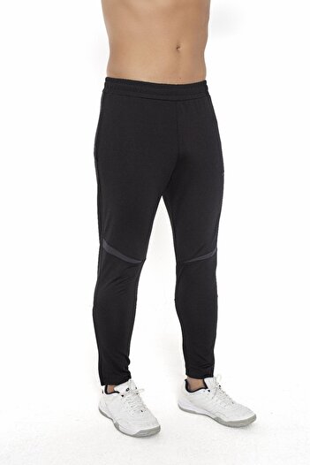 Crozwise Diving Fabric Black Men's Sweatpants - 2227-10