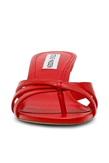 Steve Madden Womens Cary Red Heels
