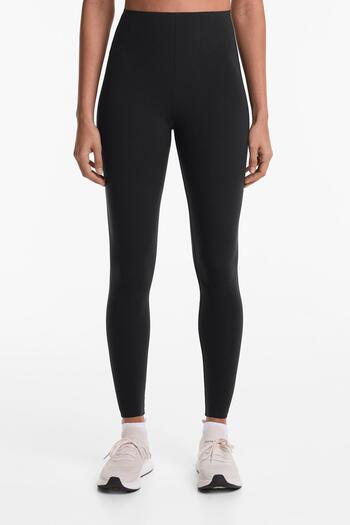 Oysho Compressive raise up ankle-length leggings