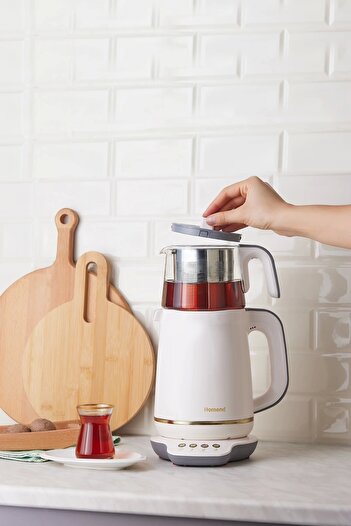 HOMEND Royaltea 1760H - Cream Gold Talking Tea Machine