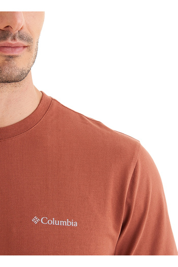 Columbia Cs0282 Csc M Basic Sm Logo Brushed Ss Tee Men's T-shirt