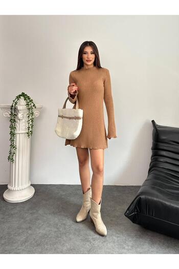 DEHA textile Uzun kollu fitili elbise standart
