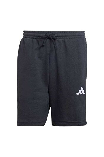 adidas Essential 3 Stripes French Terry Men's Black Shorts