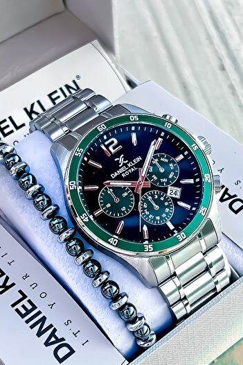 Daniel Klein Brand Original 2 Years Warranty Steel Men's Watch and Bracelet