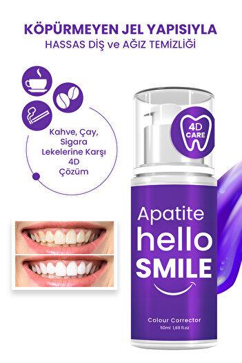PROCSIN Hello Smile 4d Beyazlatıcı Diş Jeli 50 ml