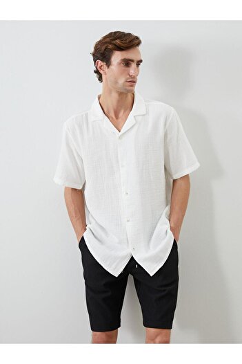 LC Waikiki Standard Fit Short Sleeve Men's Shirt (S5)