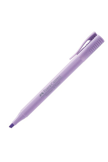 Faber Castell 158113 Textliner Pastel Highlighter Pen Purple