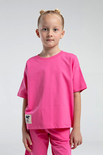 Rolypoly Mother Daughter Bermuda Suit Two Thread Knitted Fabric