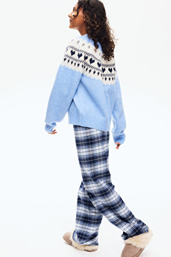 H&M Pamuklu Poplin Pantolon