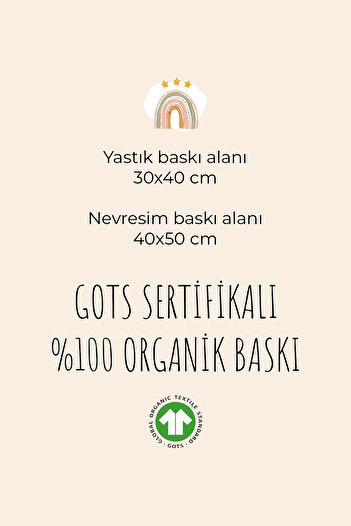 Homamia Isme Özel Anne Yanı 60x100 Beşik Uyku Nevresim Takımı