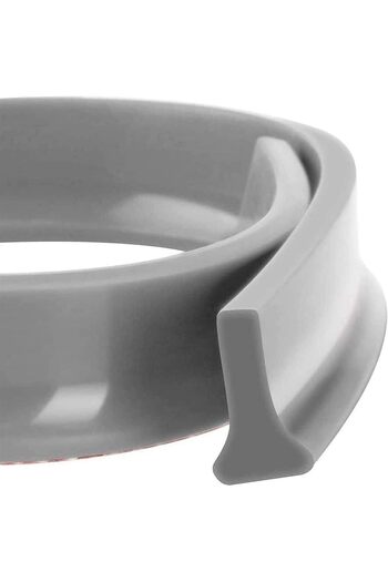 bolivia's Shower Threshold, 100cm Collapsible Water Dam Barrier Strip for Bathroom & Kitchen