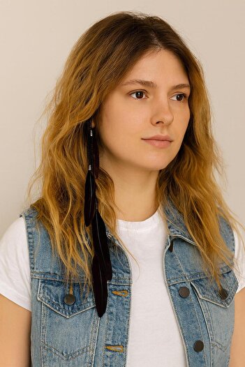 New Obsessions Feather Hair Chain Dreadlock Hair Rope