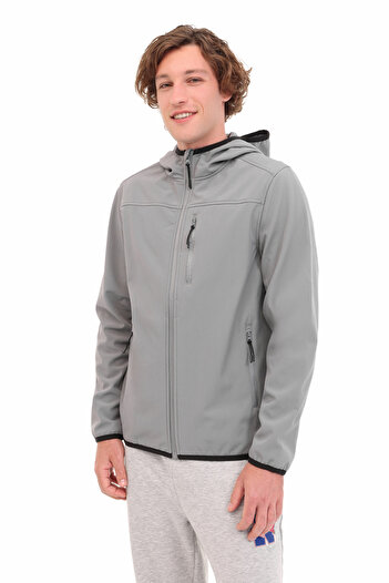 Kinetix ML BASIC SOFTSHELL 5PR Gri Erkek Softshell