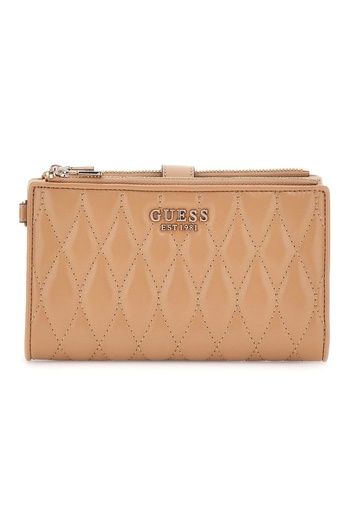 Guess Valla Women's Beige Wallet Swqg8122157-Bei