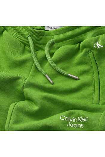 Calvin Klein CKJ STACK LOGO SWEAT Erkek Yeşil Eşofman Altı