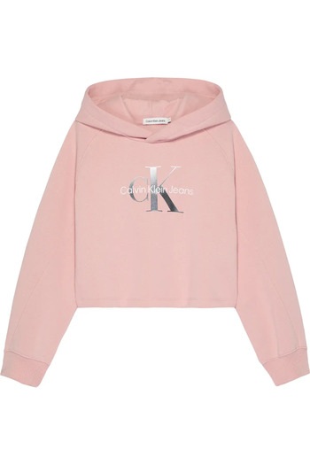 Calvin Klein GRADIENT MONOGRAM HO Kadın Pembe Hoodie