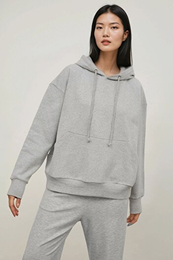 Hiccup Oversize Hooded Sweatshirt