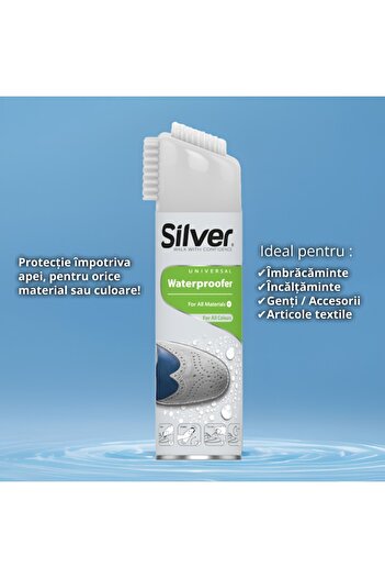 Silver Spray impermeabilizare Universal(Incaltaminte, auto, genti, etc, imbracaminte) Silver, 300 ml